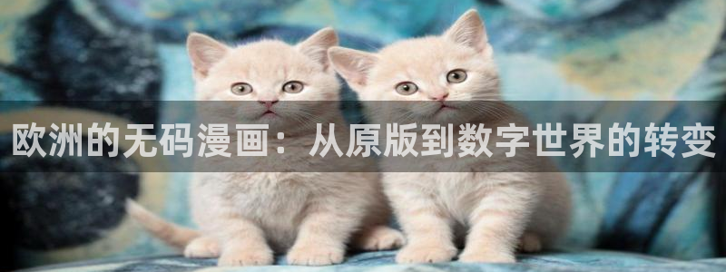 ios下载喵趣漫画：欧洲的无码漫画：从原版到数字世界的转变